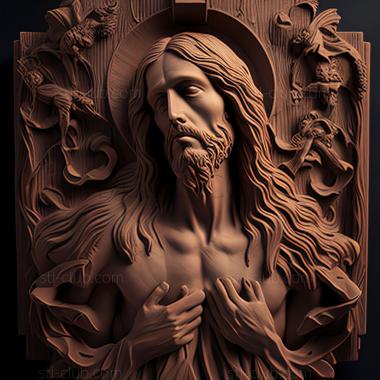 3D model st jesus (STL)